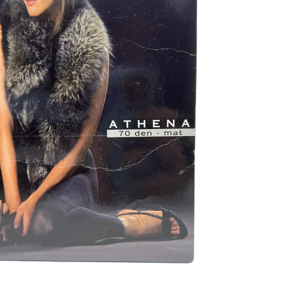 Cette Athena Fun Collection Footless Legware Shapewear Medium Black 70 Den - Mat - Picture 2 of 5